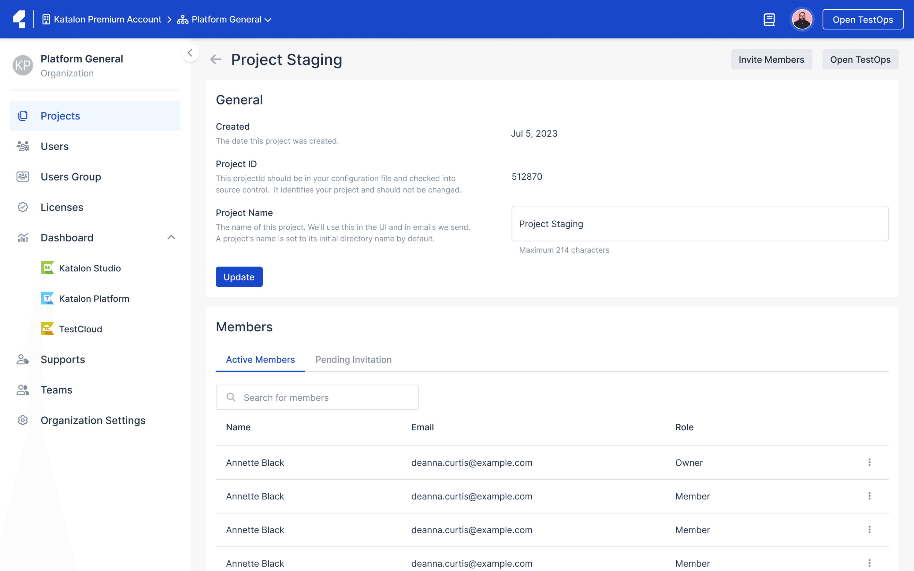 After – The feature was redesigned to centralize all relevant informations on a single page.
