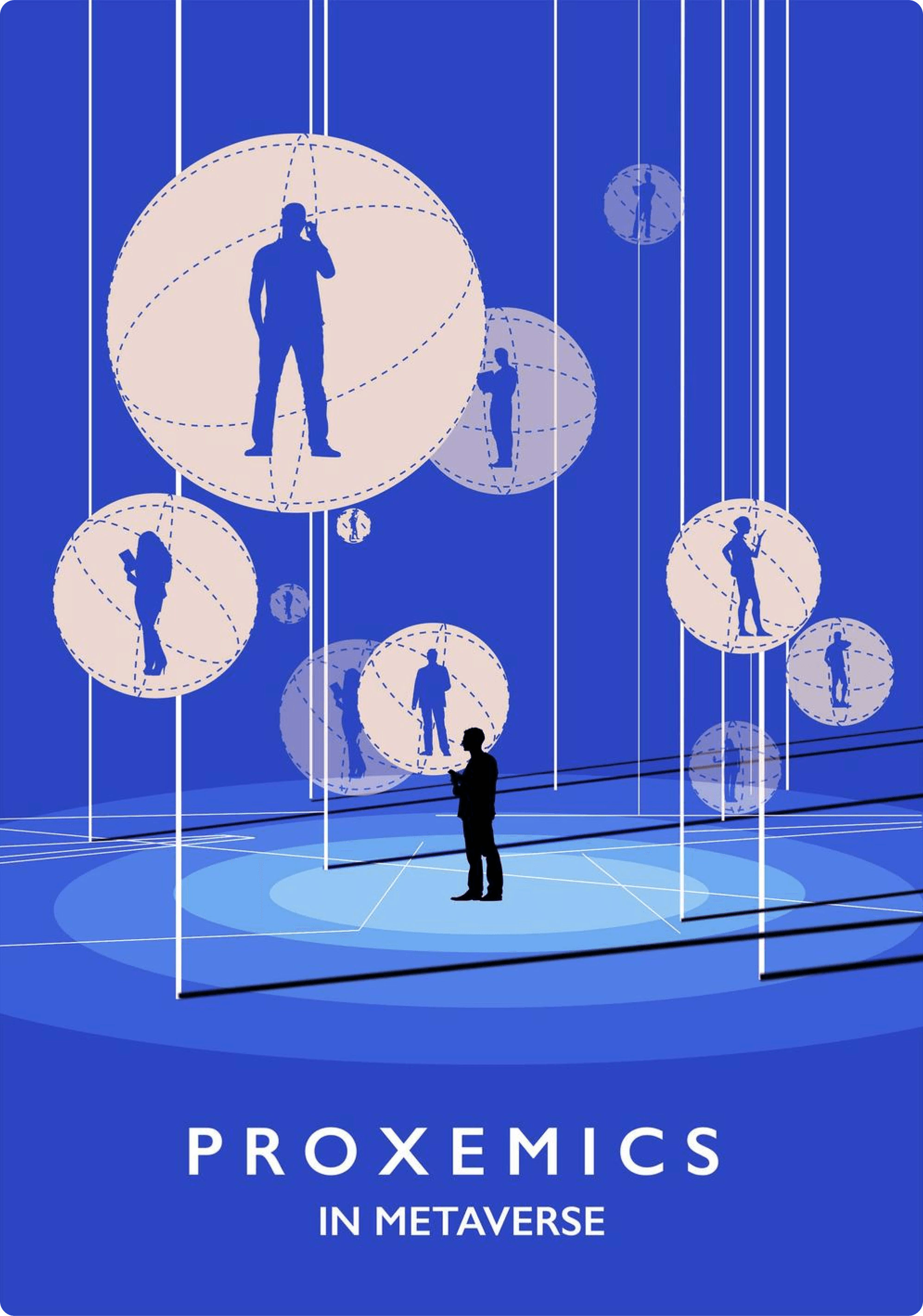 Poster for the Spaces in Metaverse research project