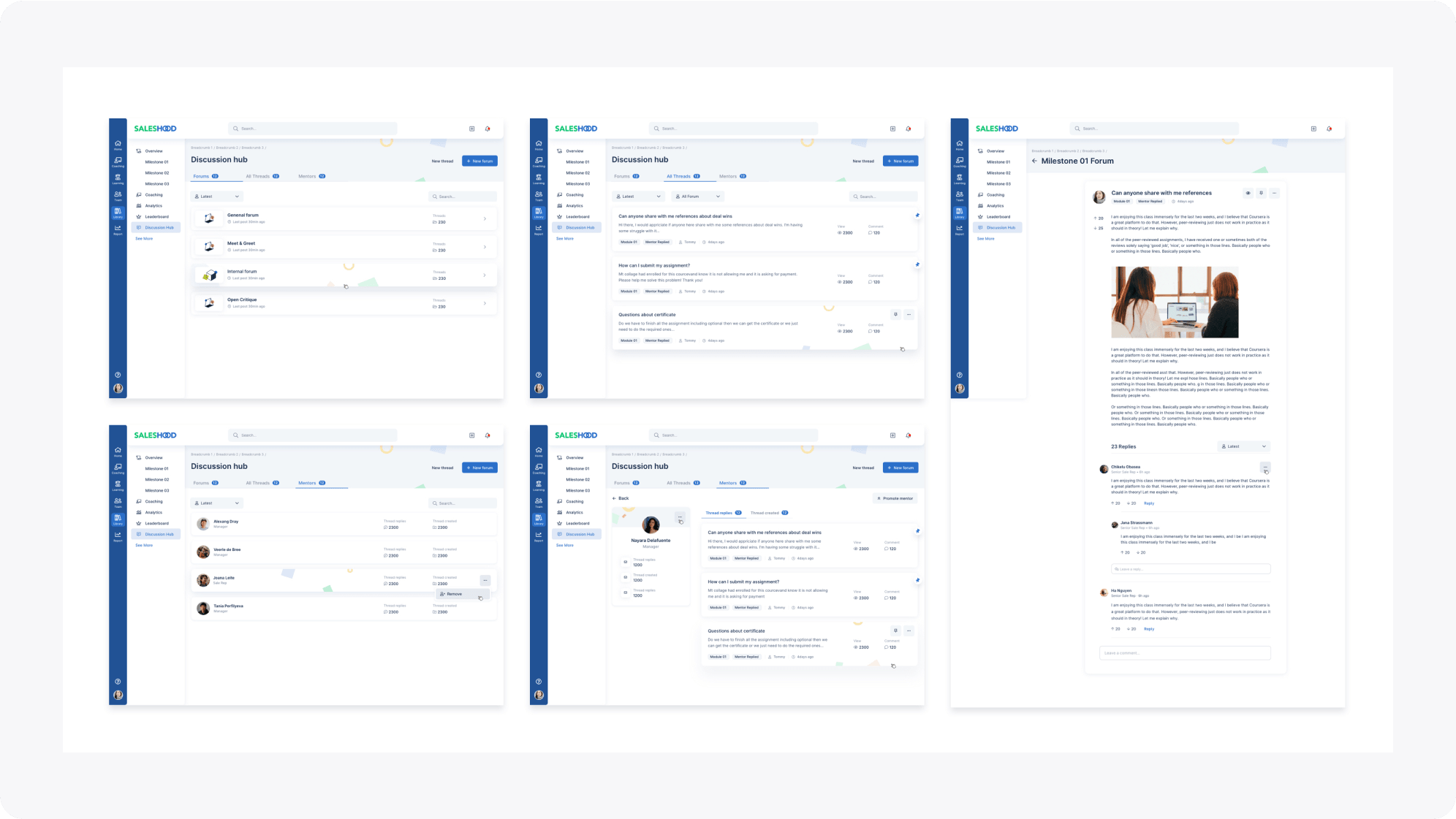 New Discussion Hub feature — a space for users to share ideas, seek support, and contribute to training